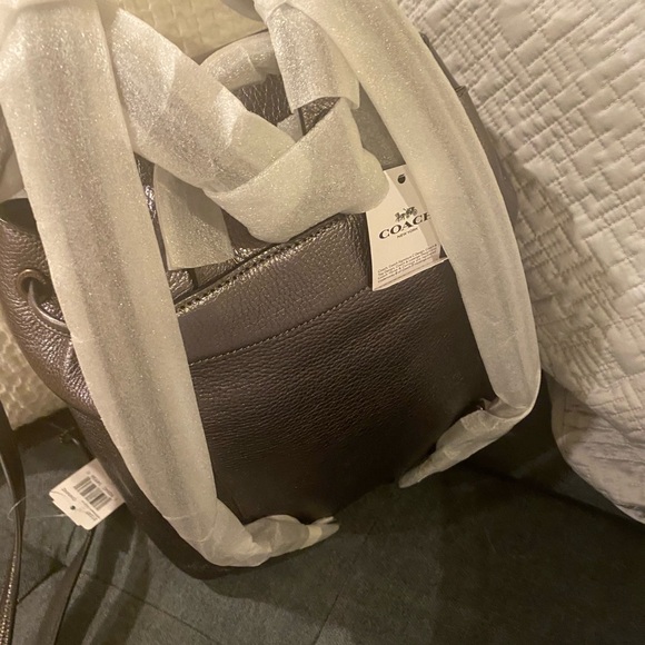 NWT!!! Coach Metallic Graphite 3 piece set firm - Picture 6 of 11
